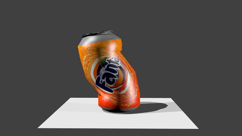fanta can  preview image 1